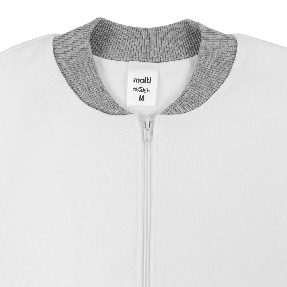 Бомбер College, молочно-белый — изображение 4