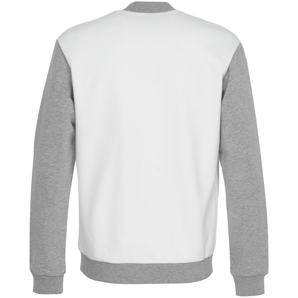 Бомбер College, молочно-белый — изображение 3