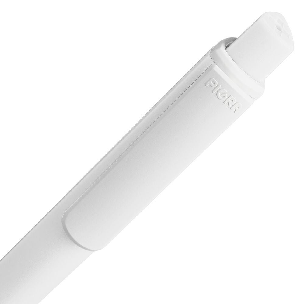 Ручка шариковая Pigra P02 Mat, белая — изображение 5
