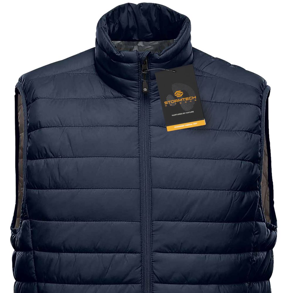Жилет компактный мужской Stavanger, темно-синий — изображение 5