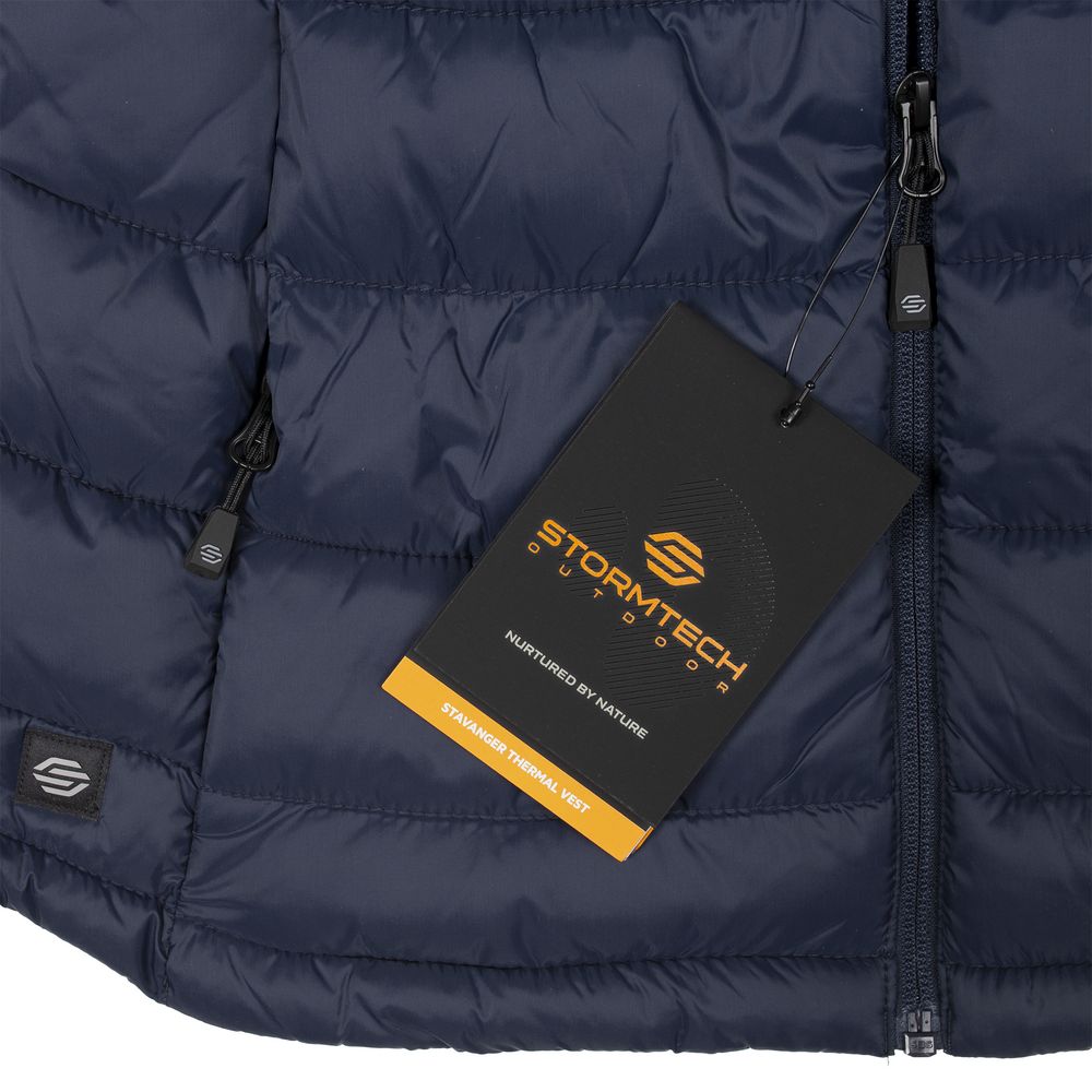 Жилет компактный женский Stavanger, черный — изображение 7