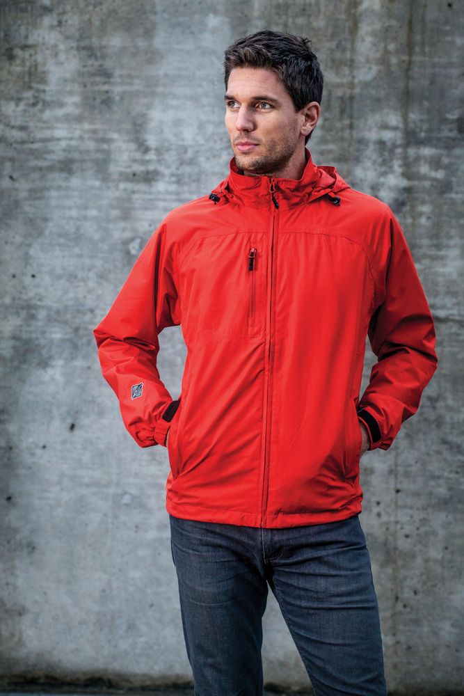 Ветровка мужская Stratus, черная — изображение 14