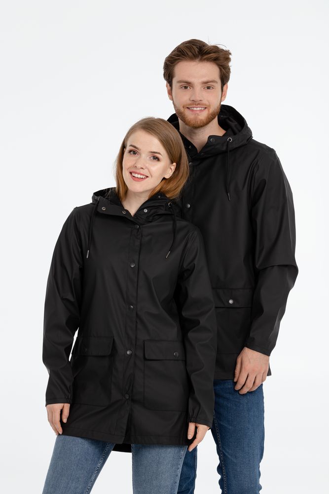 Дождевик мужской Squall, черный — изображение 15