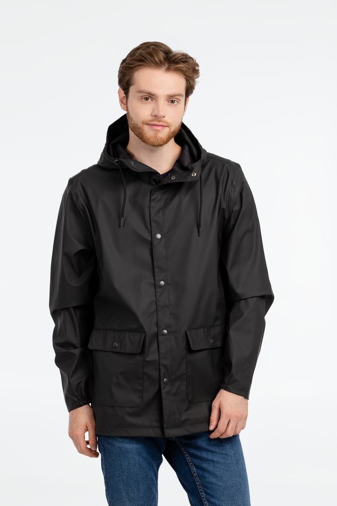 Дождевик мужской Squall, черный — изображение 12