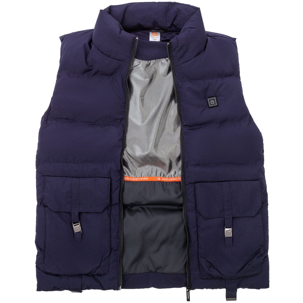 Жилет с подогревом Thermalli Zermatt, темно-синий — изображение 5