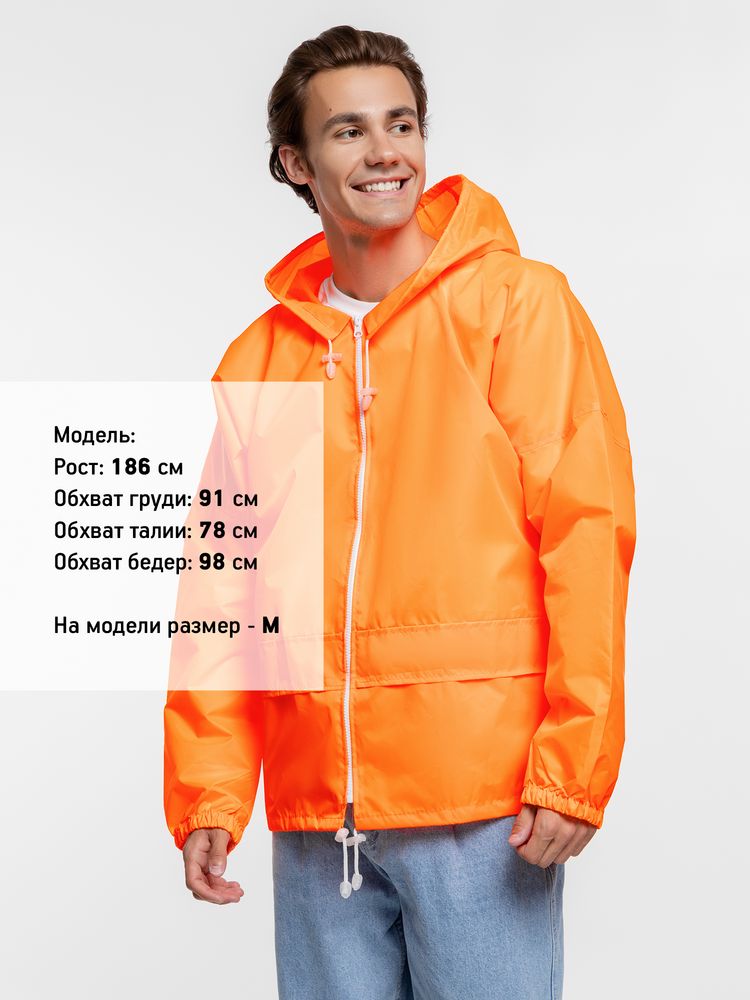 Ветровка Kivach Promo, оранжевый неон — изображение 10