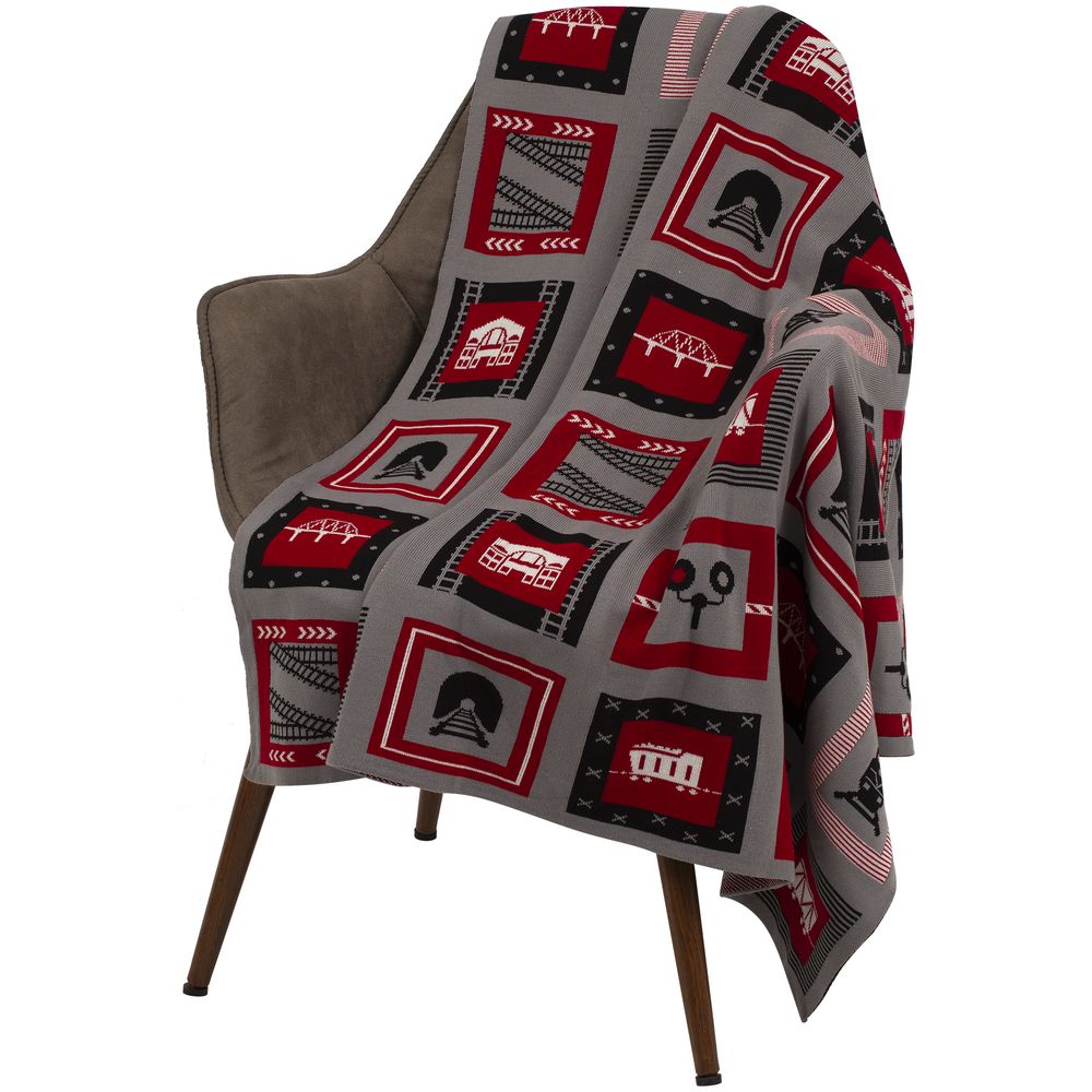 Плед Industry, железные дороги — изображение 3