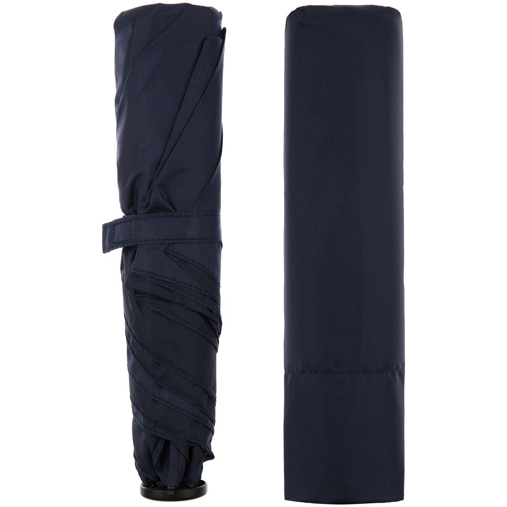 Зонт складной Zero 99, синий — изображение 4