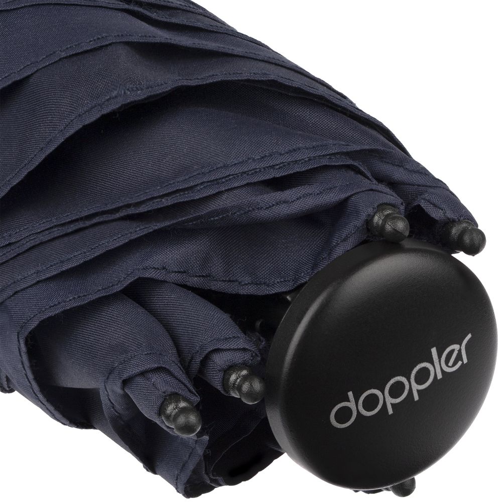 Зонт складной Zero 99, синий — изображение 6