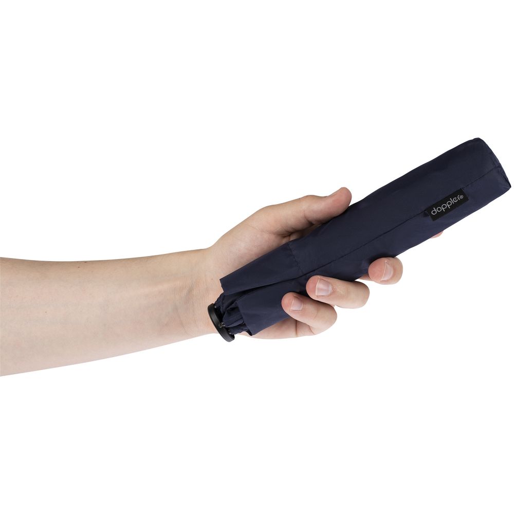 Зонт складной Zero 99, синий — изображение 7