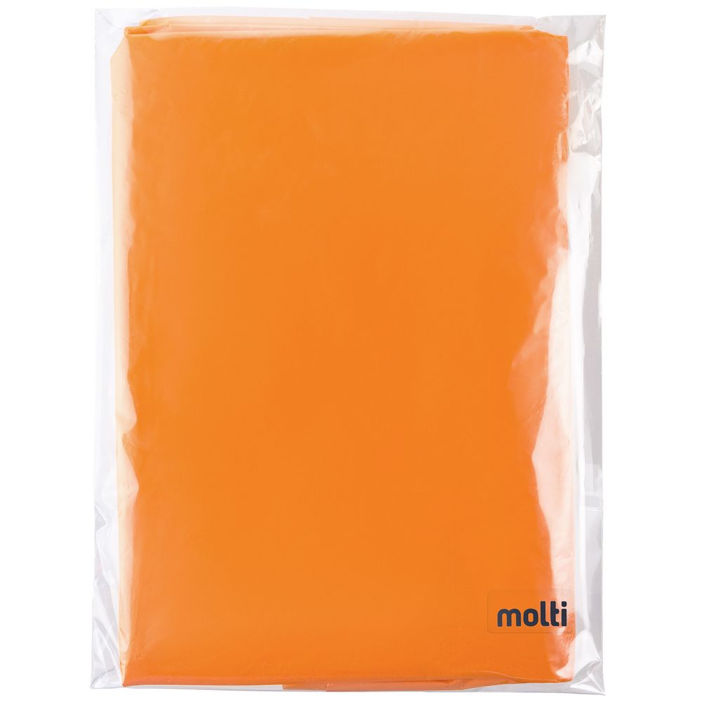 Дождевик-пончо RainProof, оранжевый — изображение 5