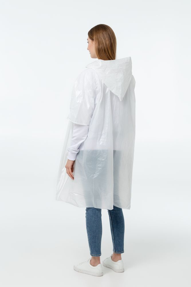 Дождевик-пончо RainProof, белый — изображение 7