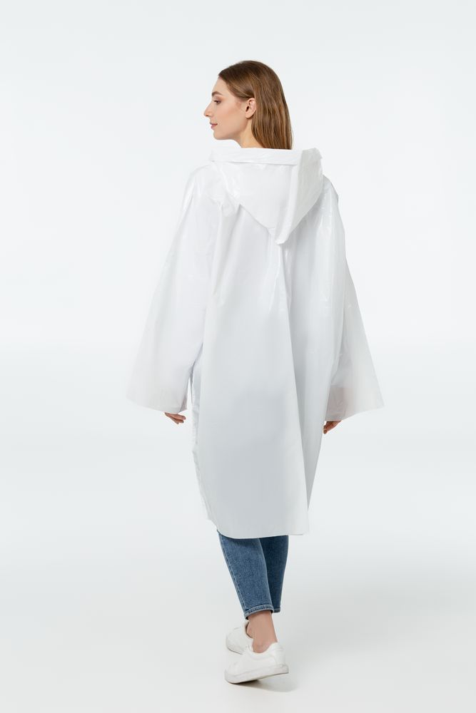 Дождевик-плащ BrightWay, белый — изображение 7