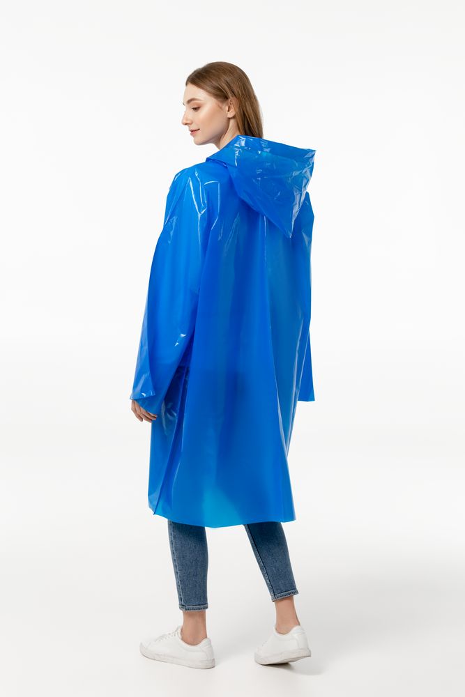 Дождевик-плащ CloudTime, синий — изображение 8