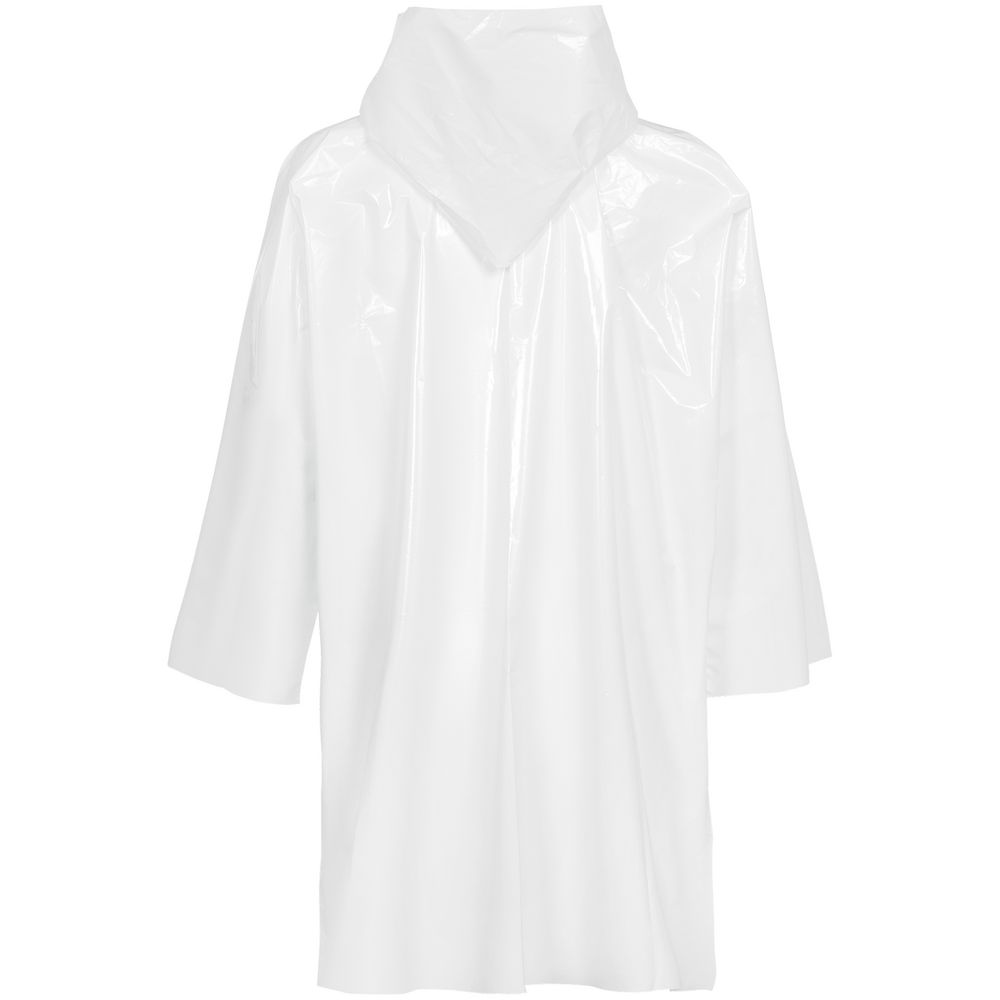 Дождевик-плащ CloudTime, белый — изображение 3