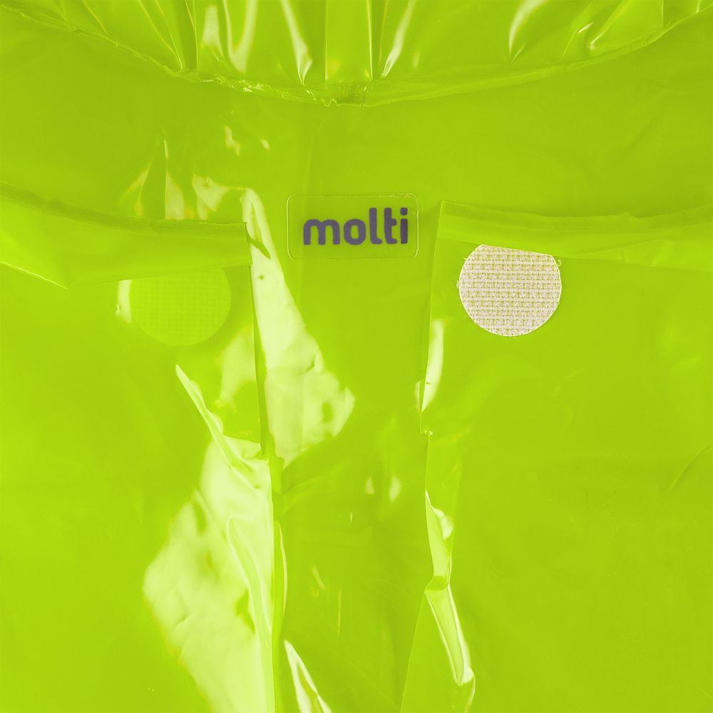 Дождевик-плащ CloudTime, зеленое яблоко — изображение 4