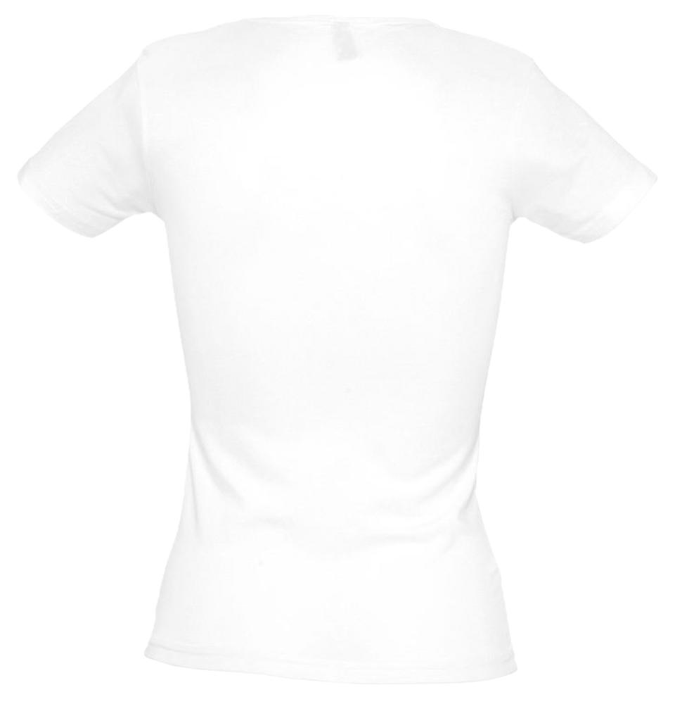 Футболка женская Miami 170, белая — изображение 3