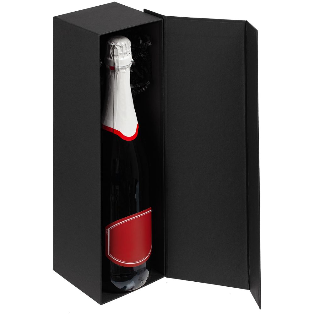 Коробка под бутылку Color Jacket, черная — изображение 5