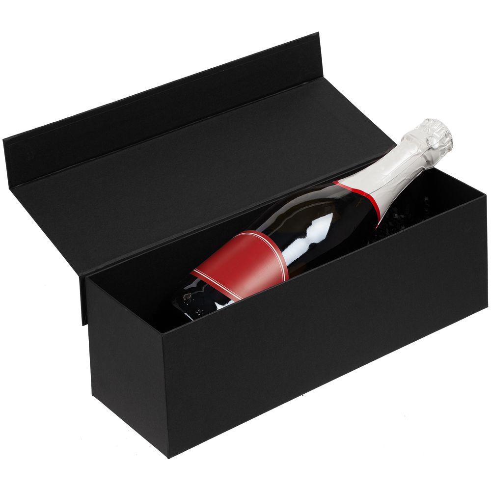 Коробка под бутылку Color Jacket, черная — изображение 6
