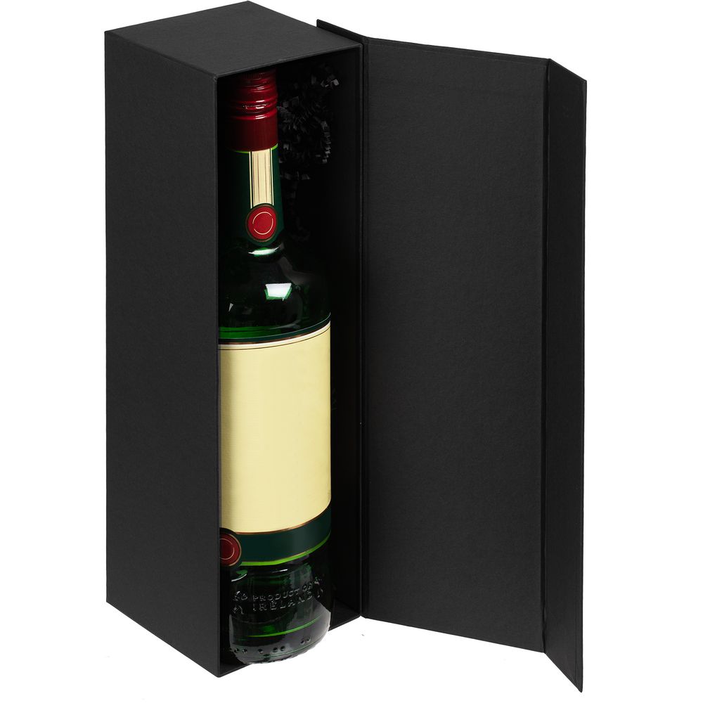 Коробка под бутылку Color Jacket, черная — изображение 3