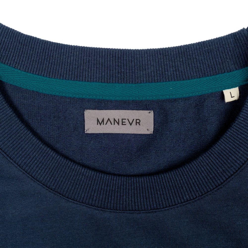 Футболка унисекс Kosmos 1.0, темно-синяя — изображение 5