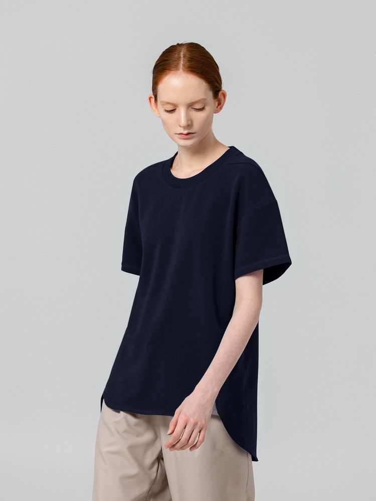 Футболка унисекс Kosmos 1.0, темно-синяя — изображение 4