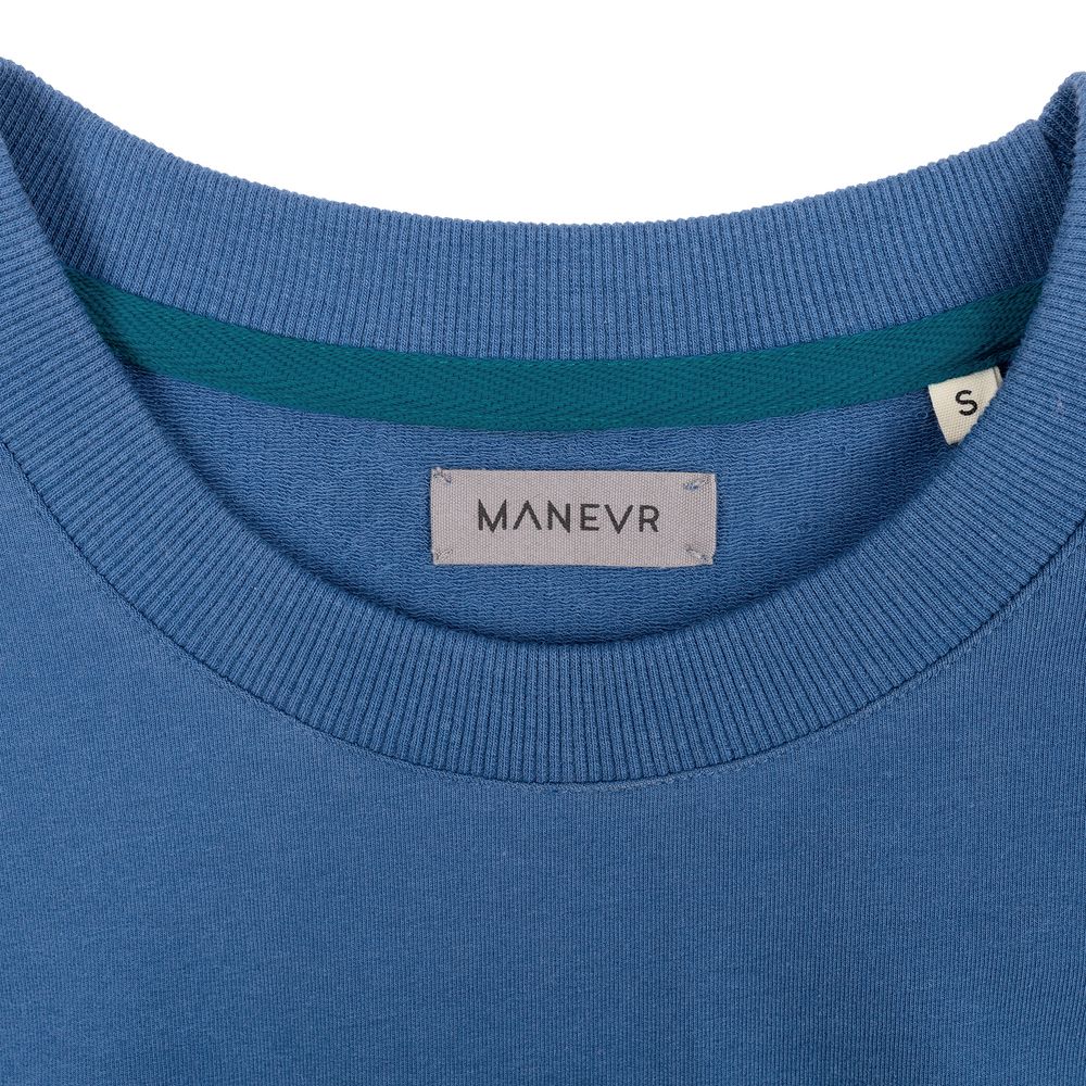 Футболка унисекс Kosmos 1.0, синяя — изображение 4