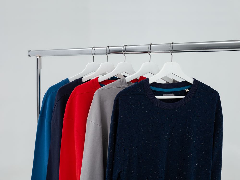 Футболка с длинным рукавом Kosmos 1.0, красная — изображение 7