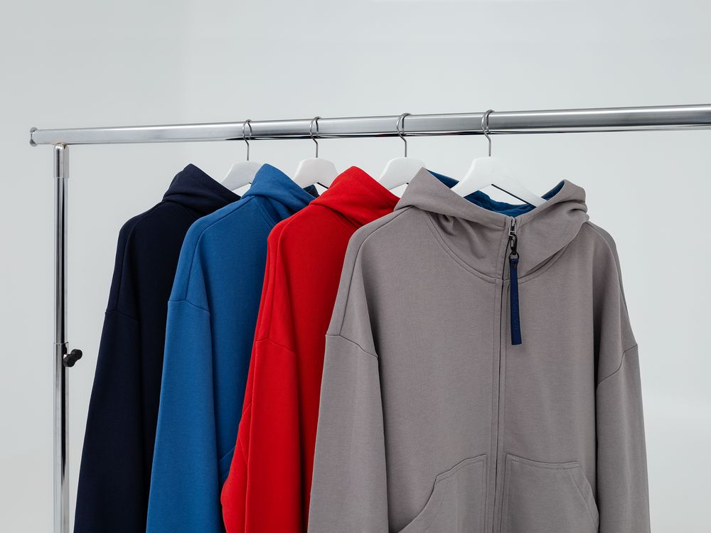 Толстовка унисекс Kosmos 1.0, серая — изображение 8