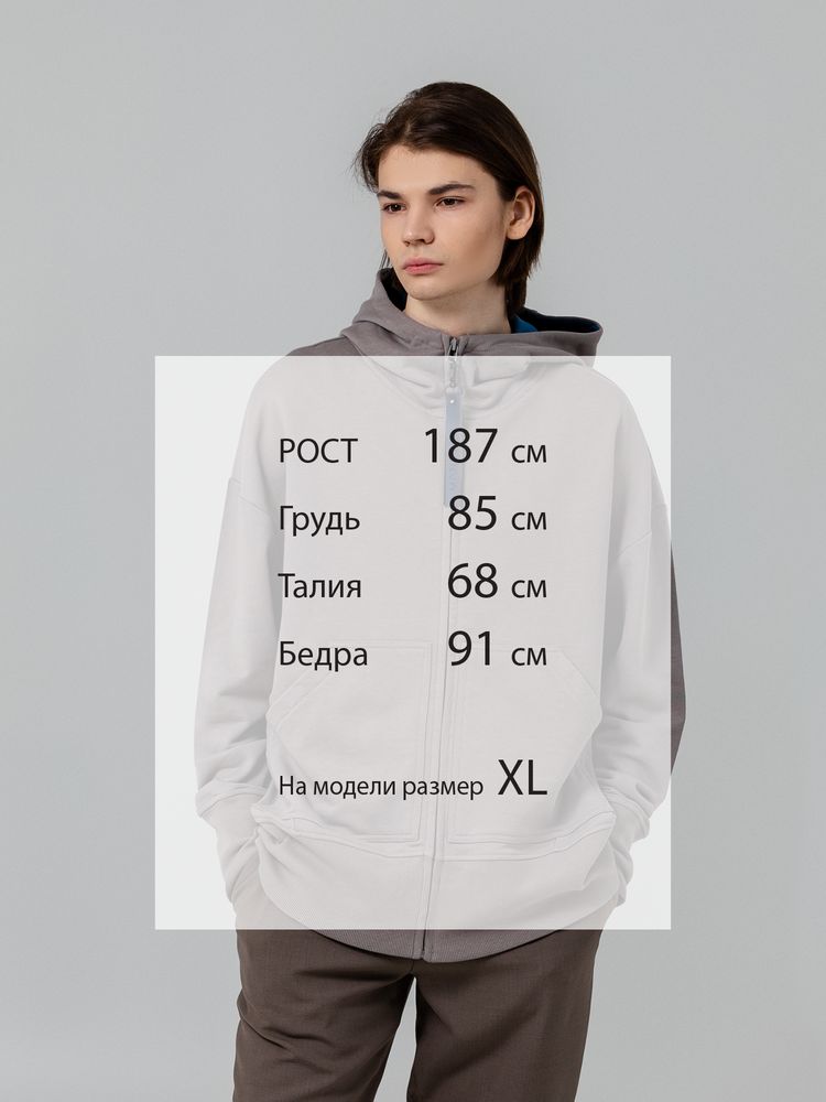Толстовка унисекс Kosmos 1.0, серая — изображение 9