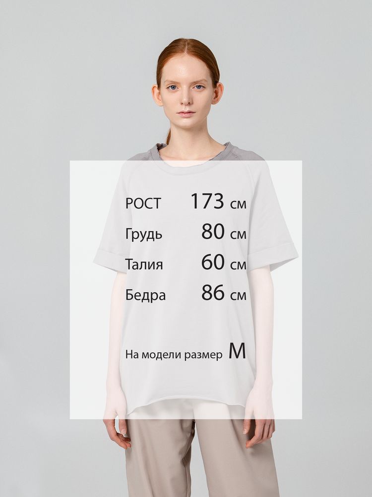 Футболка унисекс Vozduh 1.0, серая — изображение 11