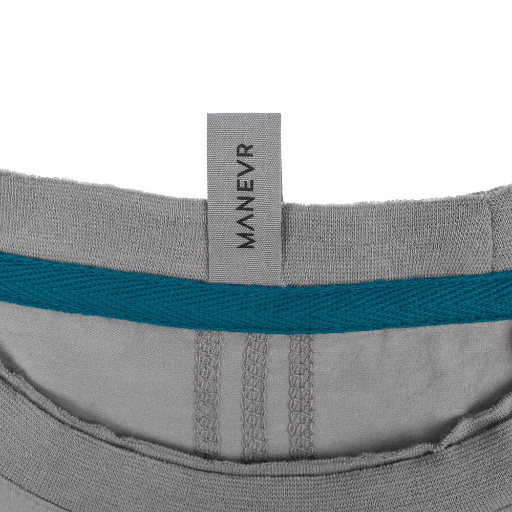 Футболка унисекс Vozduh 1.0, серая — изображение 6