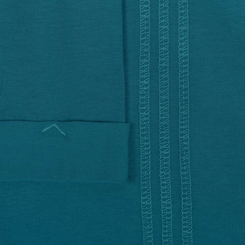 Футболка унисекс Vozduh 1.0, темно-бирюзовая — изображение 8