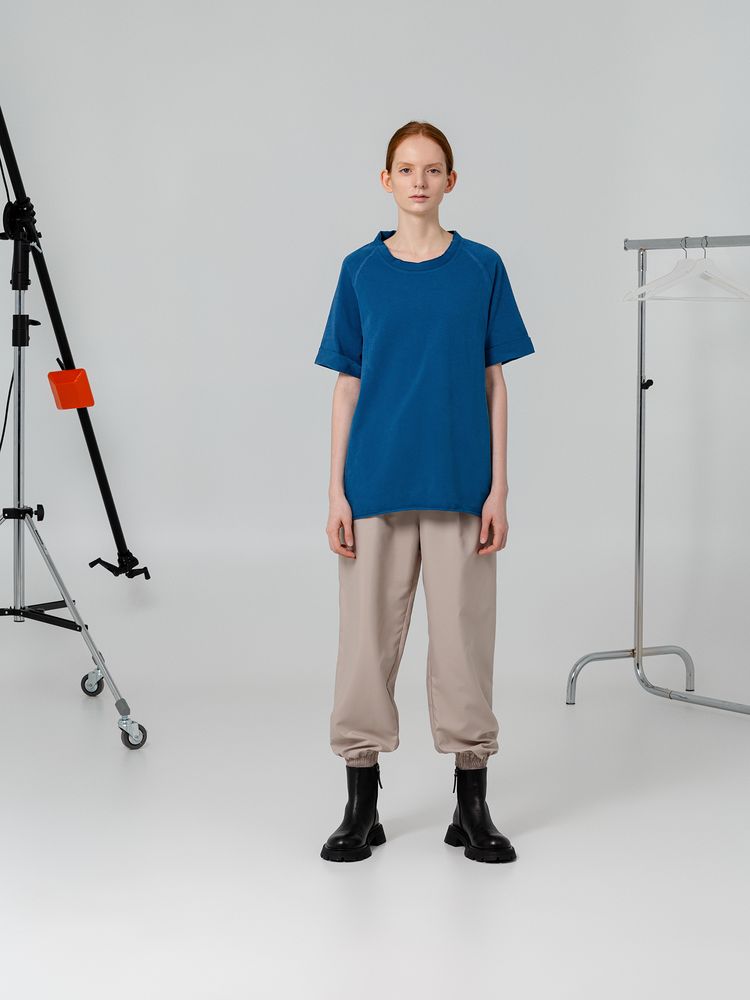 Футболка унисекс Vozduh 1.0, синяя — изображение 4