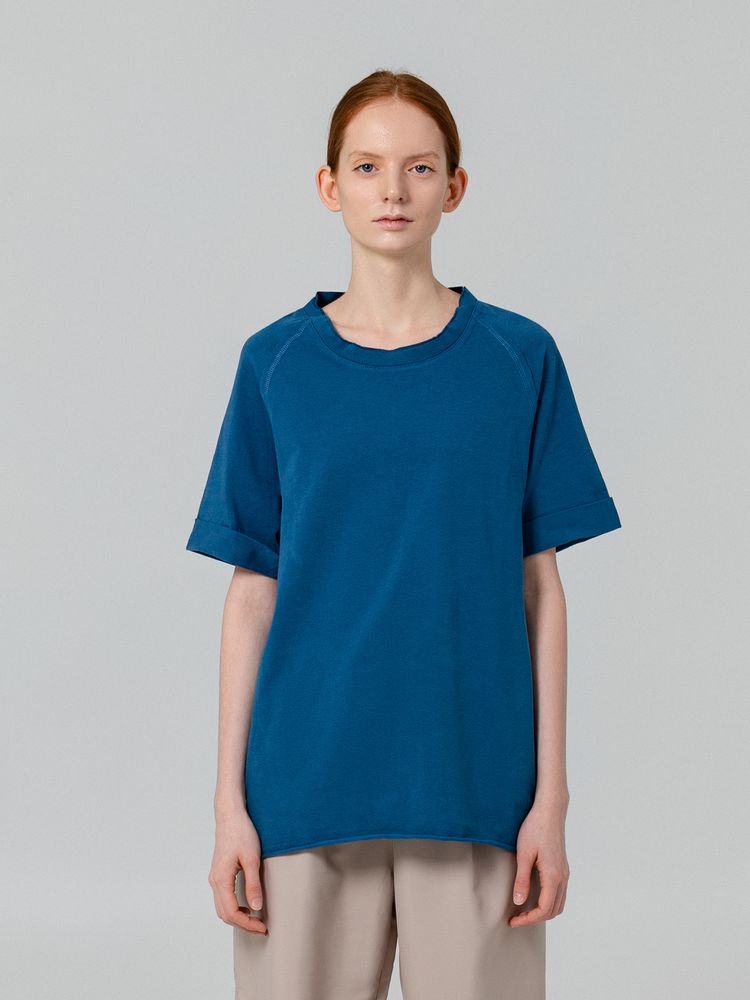 Футболка унисекс Vozduh 1.0, синяя — изображение 3