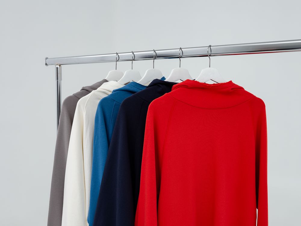 Худи унисекс Vozduh 1.0, синее — изображение 10