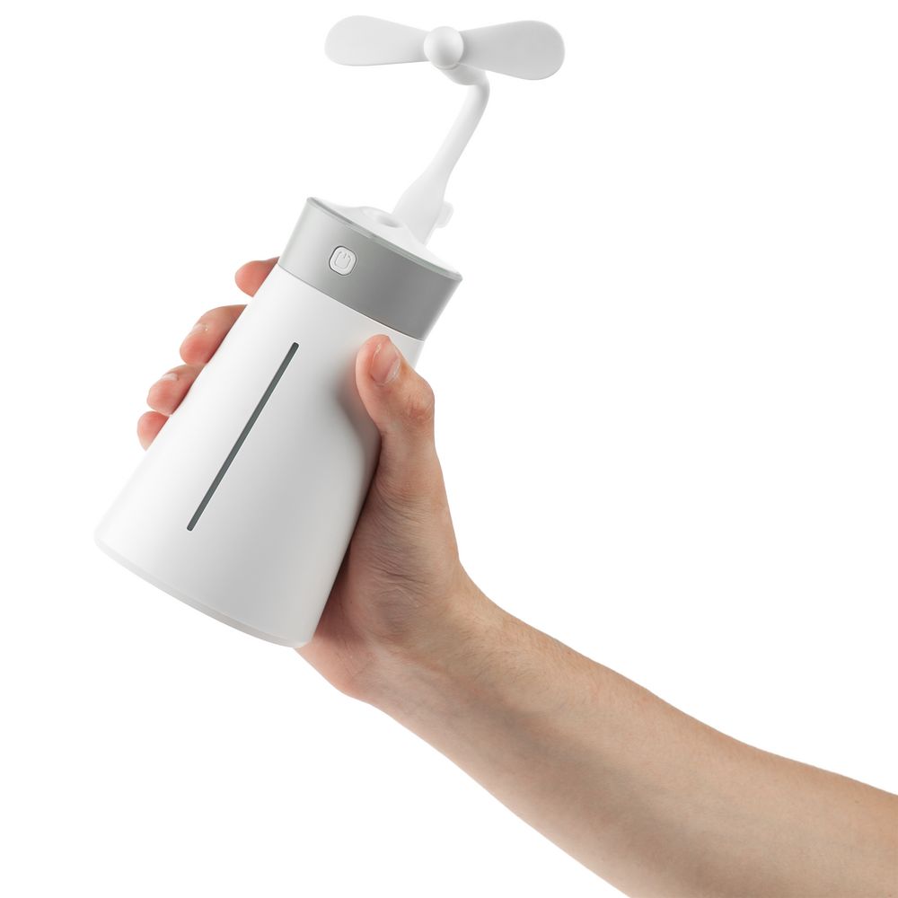 Увлажнитель воздуха с вентилятором и лампой airCan, белый — изображение 7