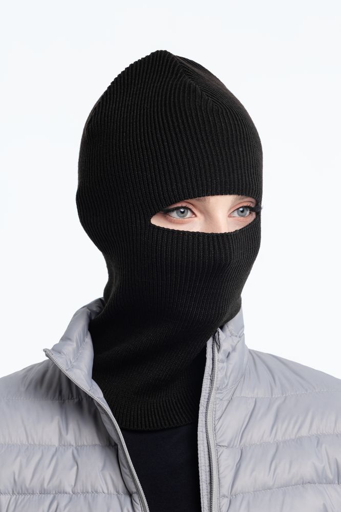 Шапка-балаклава Helma, черная — изображение 7