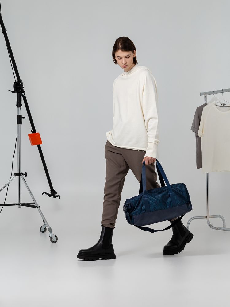 Спортивная сумка Triangel, синяя — изображение 4