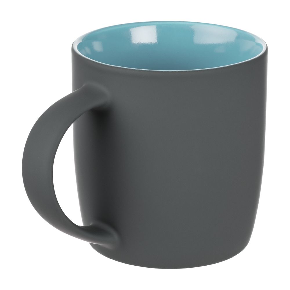 Кружка Surprise Touch с покрытием софт-тач, голубая — изображение 3