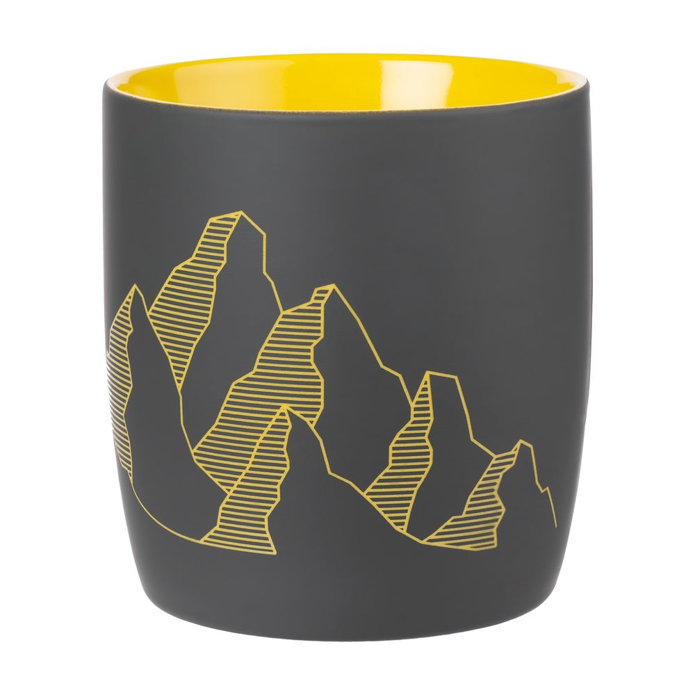 Кружка Surprise Touch с покрытием софт-тач, желтая — изображение 4