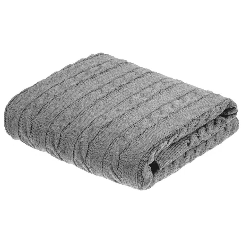 Плед Heat Trick, светло-серый меланж — изображение 3