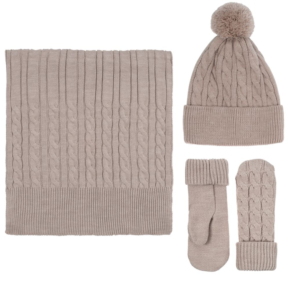 Набор Heat Trick, бежевый меланж — изображение 6