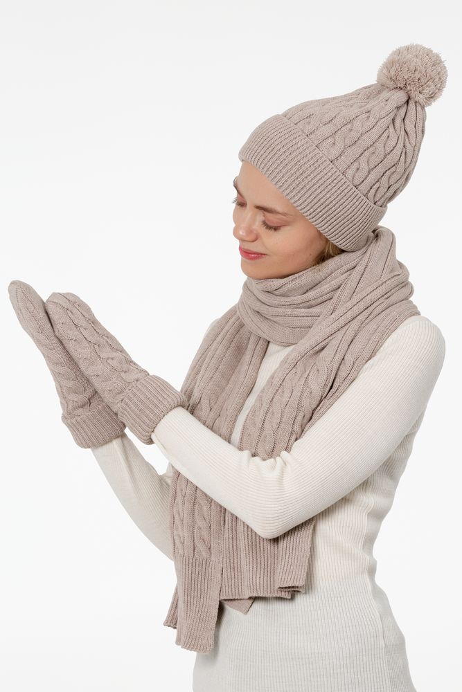 Набор Heat Trick, бежевый меланж — изображение 8