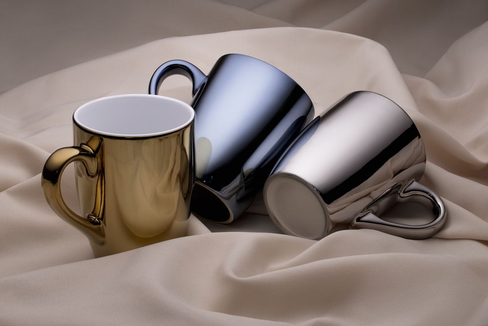 Кружка Lacerta, золотистая — изображение 4