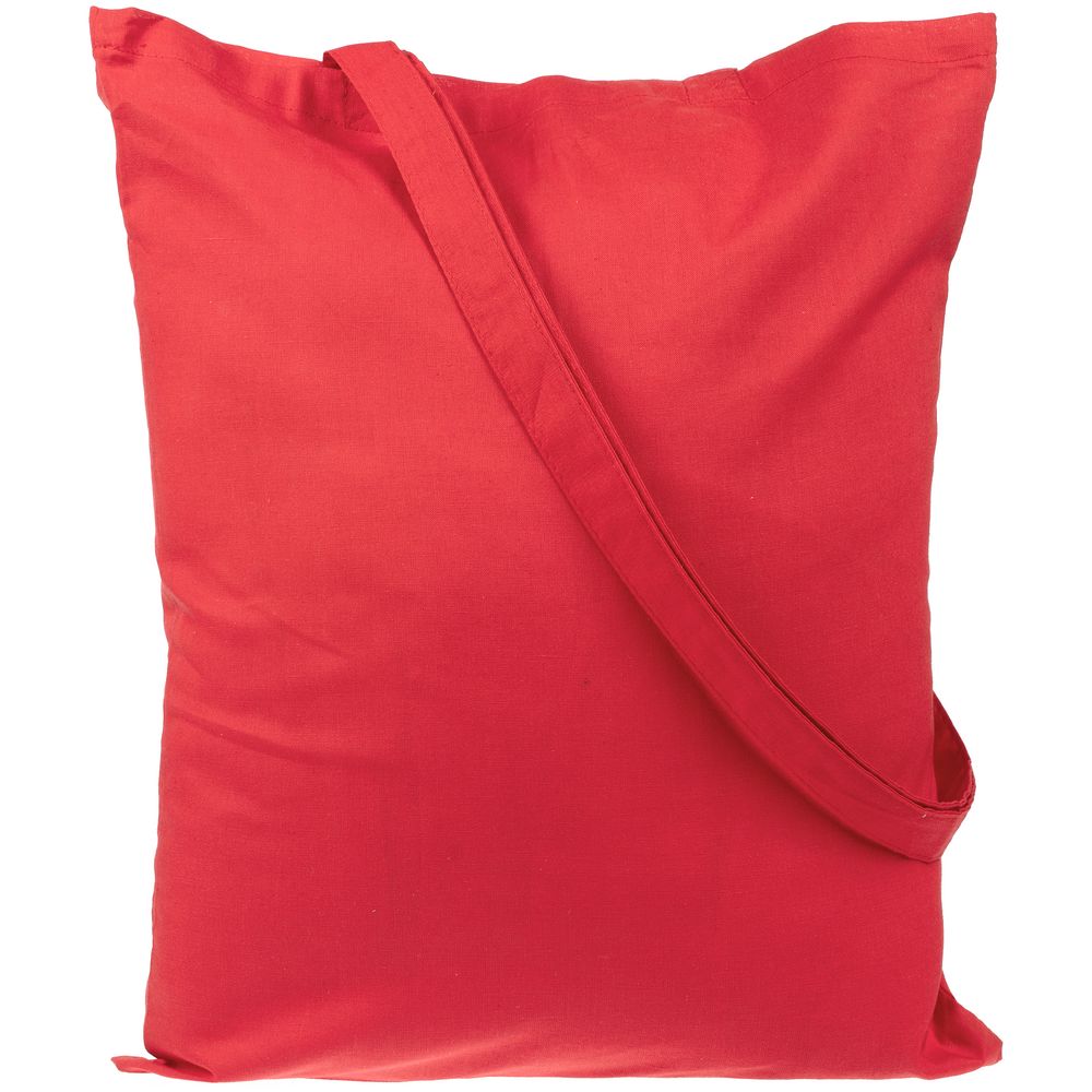 Холщовая сумка Basic 105, красная — изображение 3