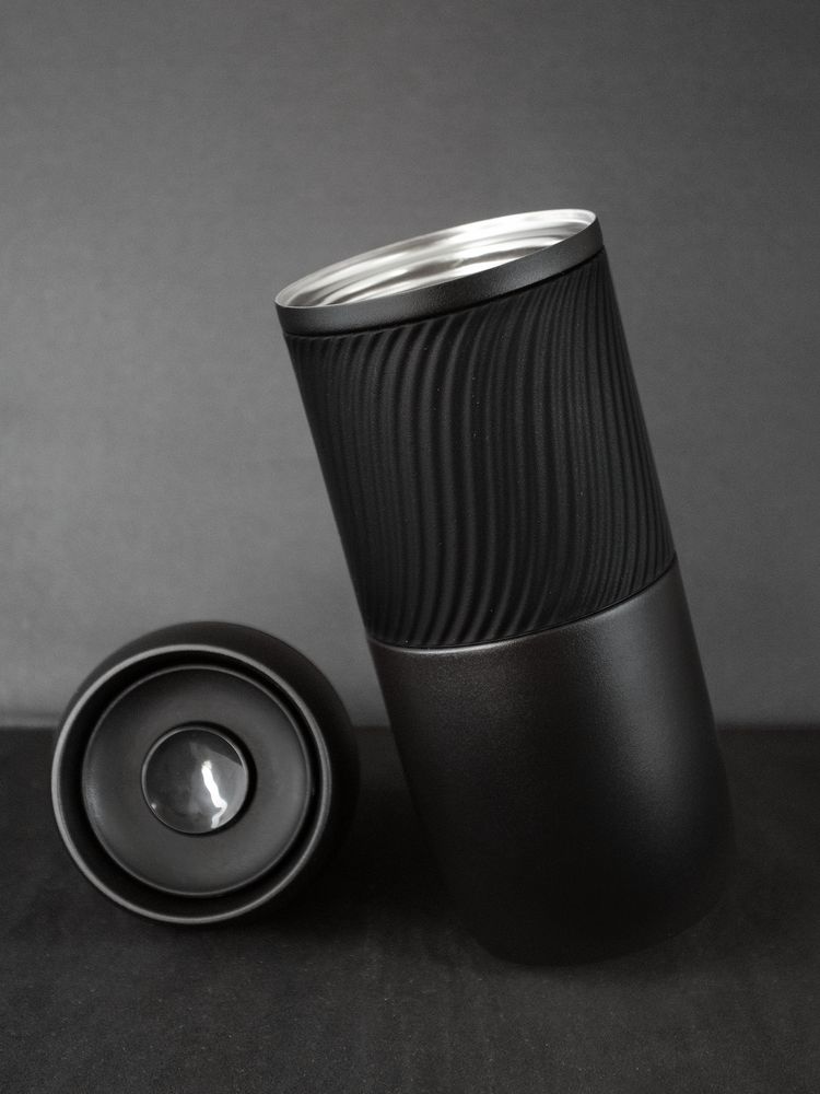 Термостакан Hub, черный — изображение 6