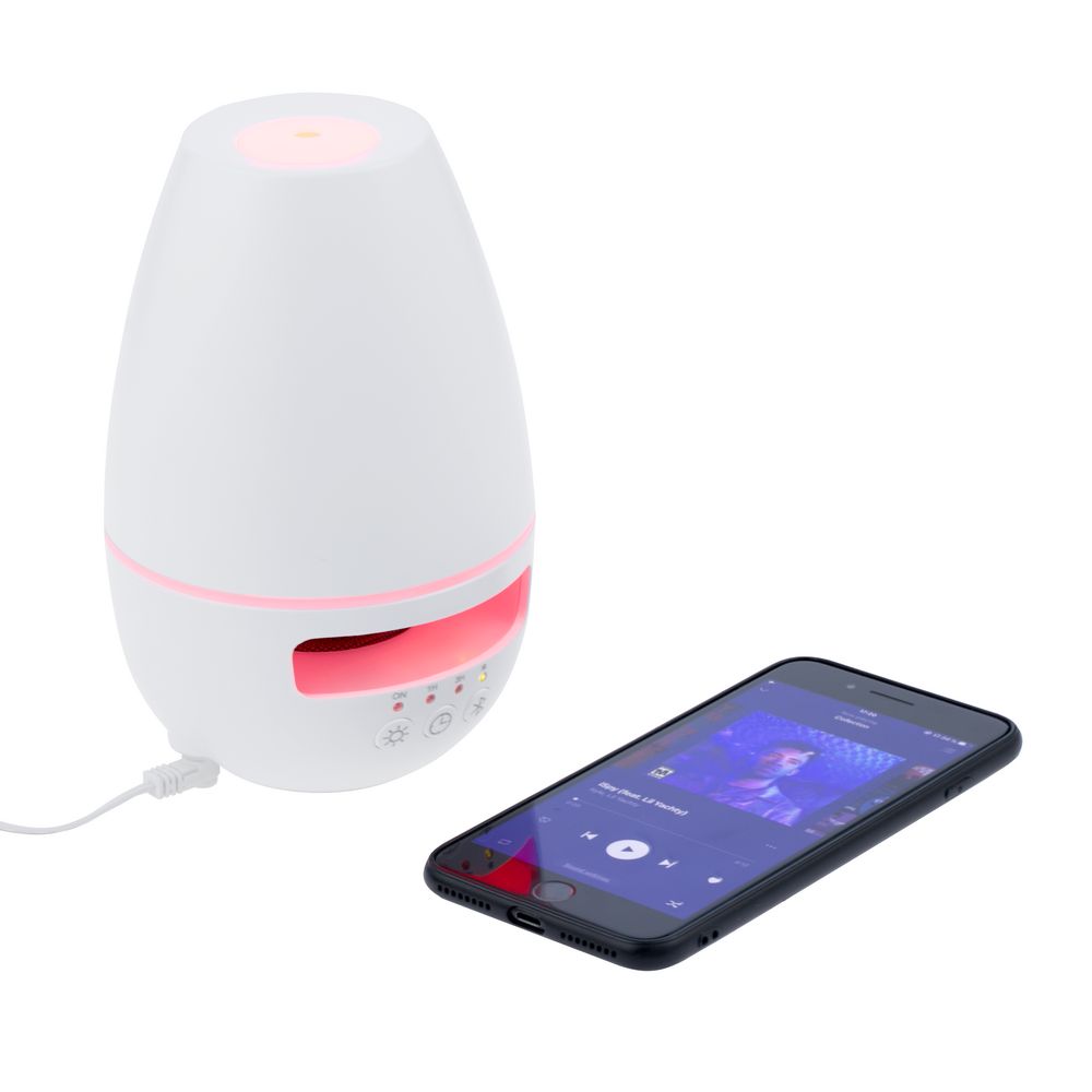 Увлажнитель с колонкой и подсветкой tuneMist, белый — изображение 7