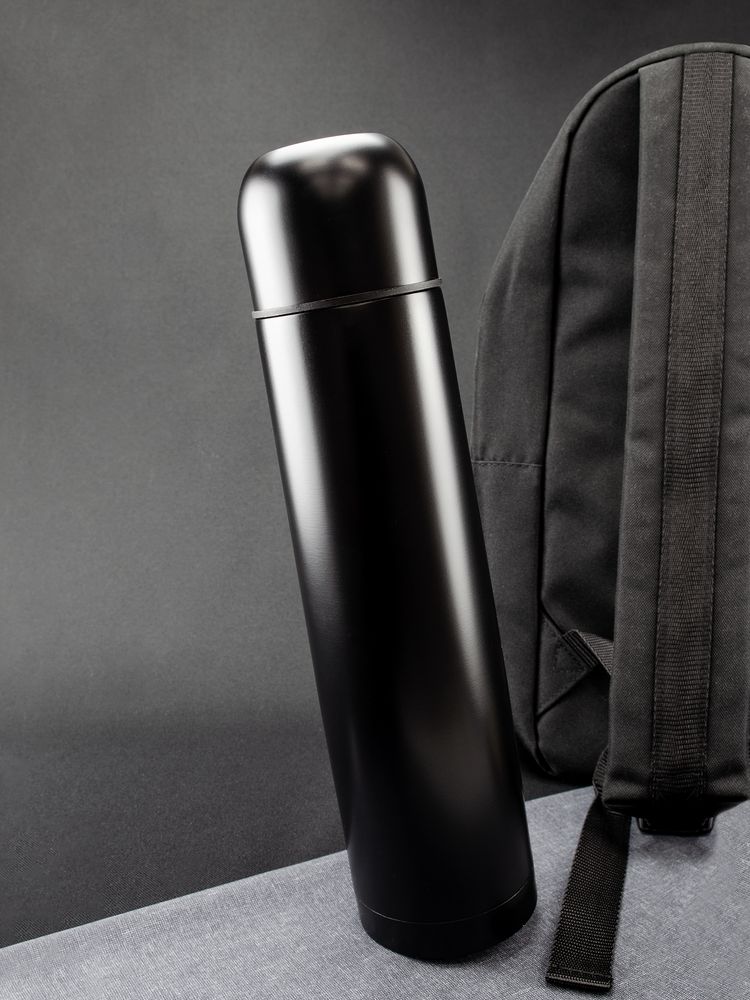 Термос Ammo 1000, черный — изображение 7