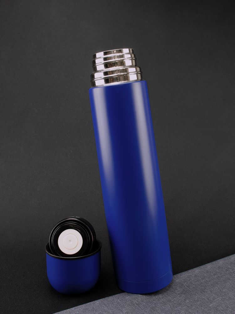 Термос Ammo 1000, синий — изображение 8